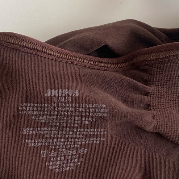 NEW SKIMS SEAMLESS SCULPT BRALETTE ESPRESSO or COCOA size Large - Picture 6 of 6